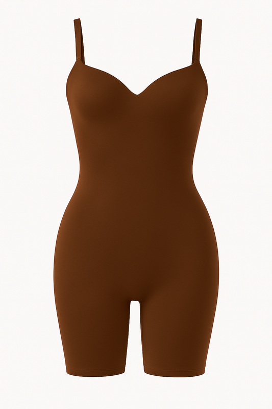 Seamless Shaping Bodysuit for Women with Support