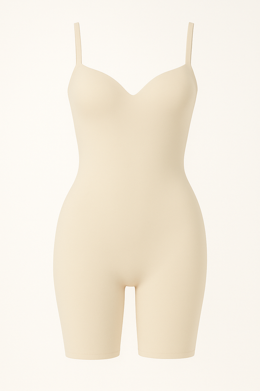 Seamless Shaping Bodysuit for Women with Support