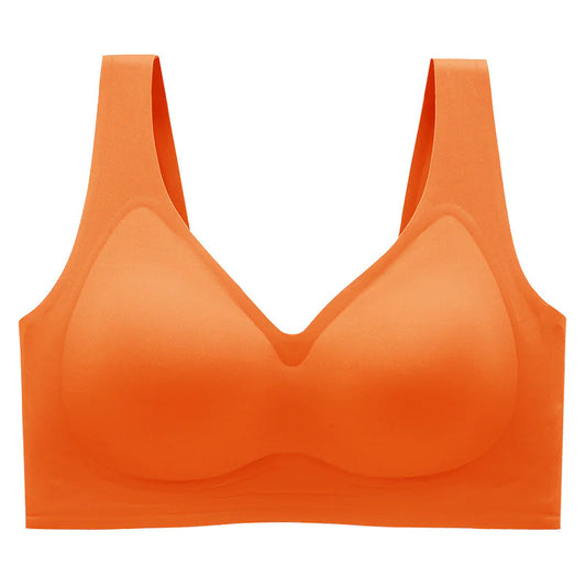Plus-Size Seamless Push-Up Bra